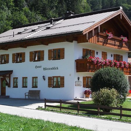 Haus Wiesenblick Oberwössen Eksteriør billede