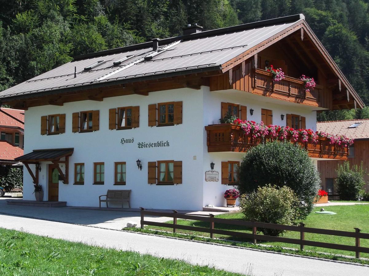 Haus Wiesenblick Oberwössen Eksteriør billede